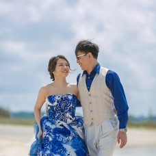 沖繩浪漫海灘婚紗照