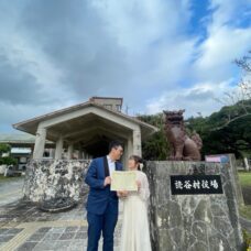 讀谷村合法婚姻註冊當天紀念｜ST WEDDING