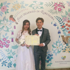 在輕井澤領取結婚證明書｜ST WEDDING