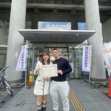 在日本完成婚姻登記的幸福新人｜ST WEDDING