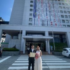 愛媛合法婚姻註冊當天紀念｜ST WEDDING
