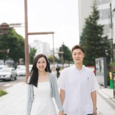 北海道札幌街景漫步合法婚姻登記當天｜ST WEDDING