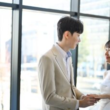 札幌合法婚姻登記當天室內自然光拍攝｜ST WEDDING